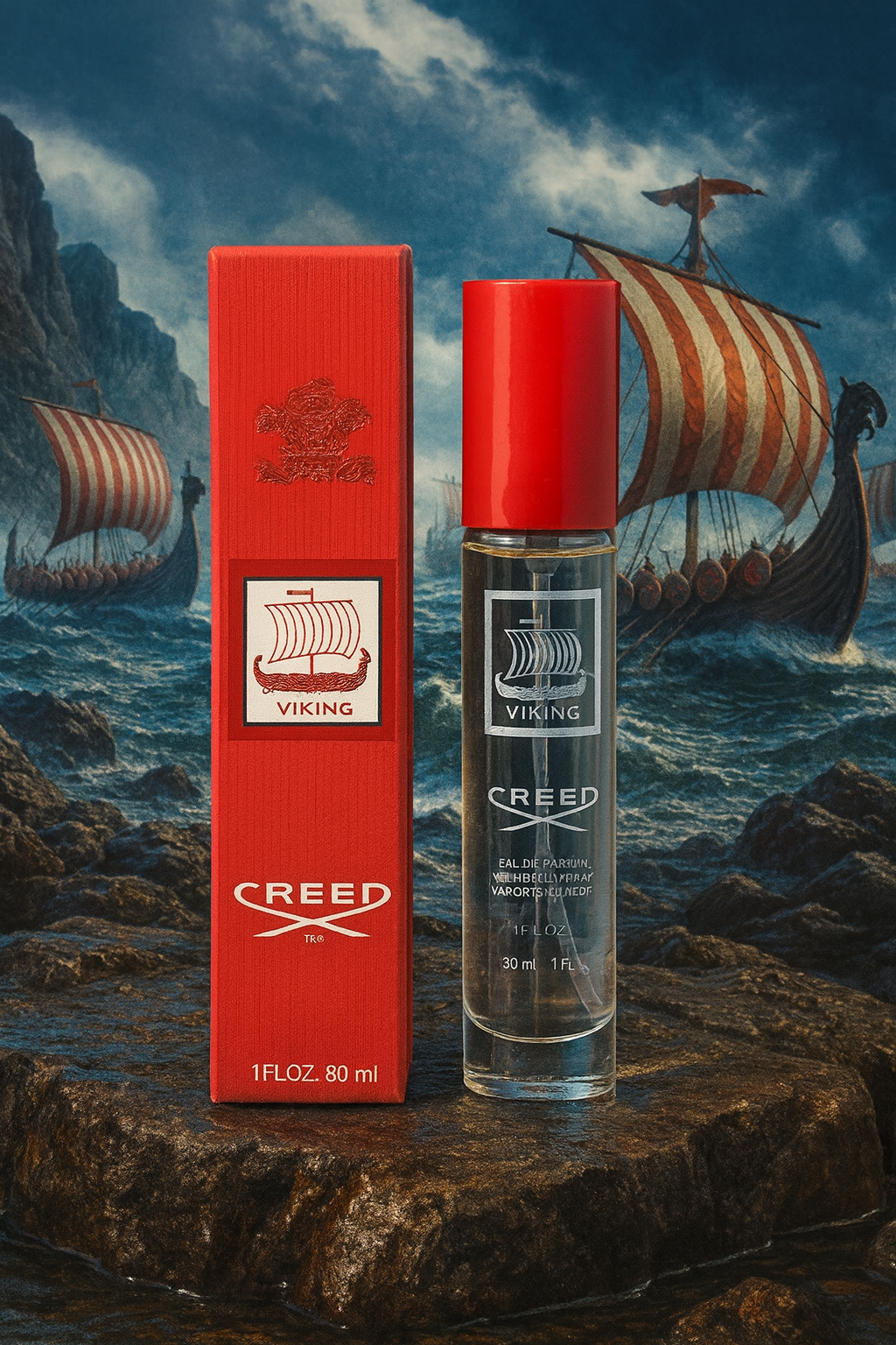 Creed Viking Eau De Toilette Spray Travel Size new Boxed edt 33ml