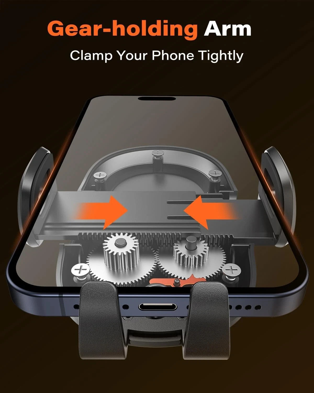 APPS2Car Car Phone Holder Dashboard Windscreen Sturdy Suction Cup Mount 360°