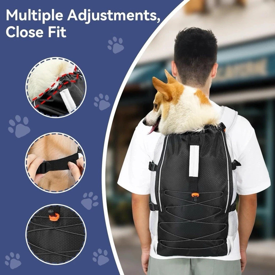 Pawaboo Dog Backpack Carrier - Size Medium