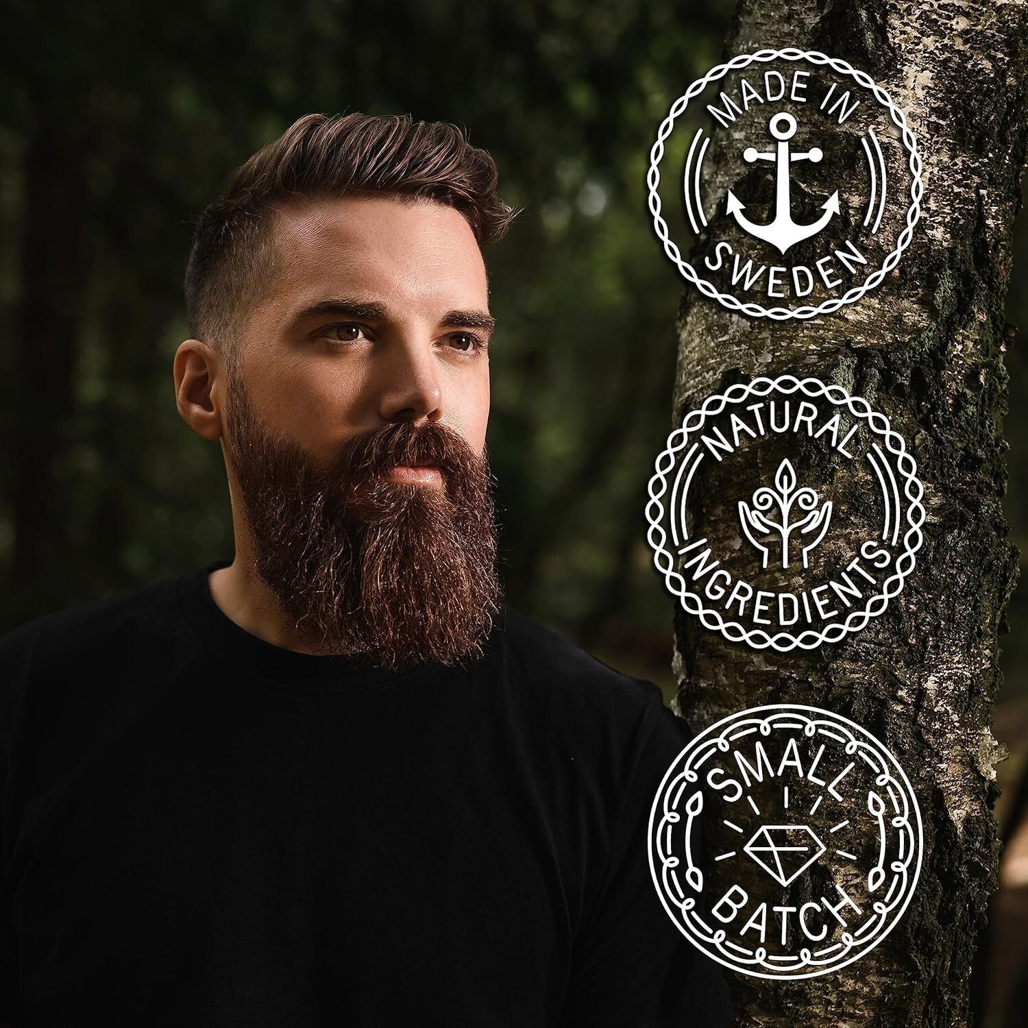 Mr Bear Beard Brew Oil Woodland Hair conditioner Natural Oil 50ml Grooming
