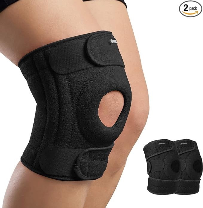 Avidda Knee Support with Open-Patella Design for Joint Pain Sports Injury Xs - M