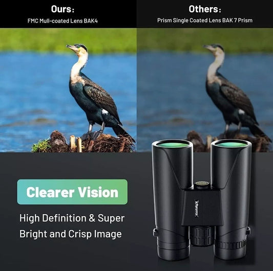 Kylietech TL01 High Power 12X42 Binocular - Black